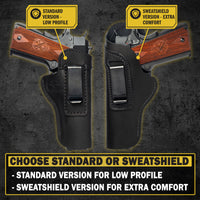 Load image into Gallery viewer, The Defender Leather IWB Holster - Fits All 1911 Style Handguns - Lifetime Warranty - Made in USA