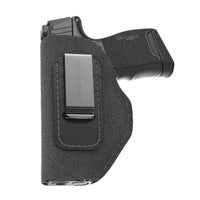 Load image into Gallery viewer, The Ultimate Suede IWB Holster - Medium Size | Fits Glock 42 | Sig P365 | Hellcat | Lifetime Warranty | Made in USA