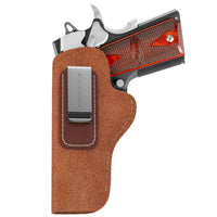 Load image into Gallery viewer, The Ultimate Suede Leather IWB Holster - Fits All 1911&#39;s - Lifetime Warranty - Made in USA

