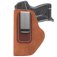 Load image into Gallery viewer, The Ultimate Suede Leather IWB Holster - Small Size | Fits Ruger LCP, LCP2, Sig P238, P290, S&W Bodyguard .380 and Most .380's  - Lifetime Warranty - Made in USA