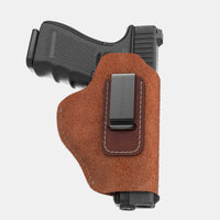 Load image into Gallery viewer, The Ultimate Suede Leather IWB Holster Large Size | Fits S&amp;W Shield/Glock/XD - Lifetime Warranty - Made in USA
