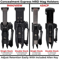 Load image into Gallery viewer, Rounded Gear - Magazine Holster (IWB/OWB - KYDEX)