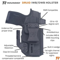 Load image into Gallery viewer, Rounded Gear - DRUID IWB/OWB Holster