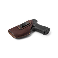 Load image into Gallery viewer, Defender 2.0 IWB Gun Holster | Fits Full Size, Compact, 1911 w/ Trigger or Under Barrel Attachments