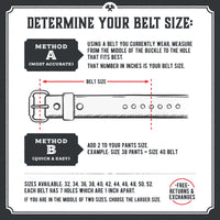 Load image into Gallery viewer, The All American Leather Belt – Full Grain Men’s Casual & Work Belt Made in USA