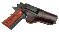 Load image into Gallery viewer, The Defender Leather IWB Holster - Fits All 1911 Style Handguns - Lifetime Warranty - Made in USA