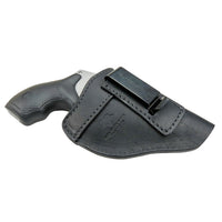 Load image into Gallery viewer, The Defender Leather IWB Holster - Fits Snub Nose Style Revolver - Lifetime Warranty - Made in USA