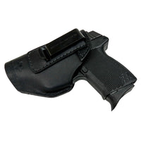 Load image into Gallery viewer, The Defender Leather IWB Holster - Fits Ruger LCP, LCP2, Sig P238, P290, S&W Bodyguard .380 and Most .380's - Lifetime Warranty - Made in USA