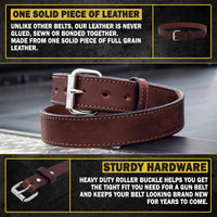 Load image into Gallery viewer, The Ultimate Concealed Carry CCW Gun Belt - Basketweave - Made In USA - Lifetime Warranty
