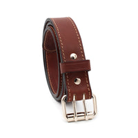 Load image into Gallery viewer, The "Double Tap" Gun Belt | Made in USA | Lifetime Warranty | 14 oz Full Grain Leather CCW Belt