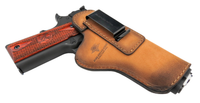 Load image into Gallery viewer, The Defender Leather IWB Holster - Fits All 1911 Style Handguns - Lifetime Warranty - Made in USA