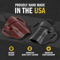 Load image into Gallery viewer, Ultimate Leather Holster 2 Slot OWB | Made in USA | Lifetime Warranty | Fits most 1911 Style Handguns