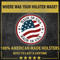 Load image into Gallery viewer, Clearance!!! The Ultimate Suede Leather IWB Holster - S&W Shield/Glock/XD - Made in USA