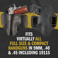 Load image into Gallery viewer, Comfort Carry Leather OWB Holster | Made in USA | Lifetime Warranty