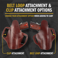 Load image into Gallery viewer, Ultimate Leather Holster 2 Slot OWB | Made in USA | Lifetime Warranty | Fits most 1911 Style Handguns
