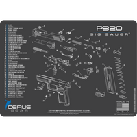 Load image into Gallery viewer, Gun Cleaning Mat - Handguns - Made in the USA