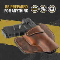 Load image into Gallery viewer, Comfort Carry Leather OWB Holster | Made in USA | Lifetime Warranty