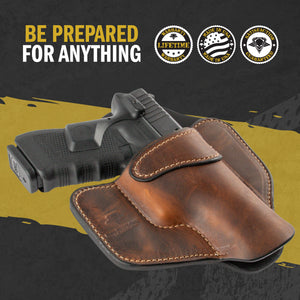 Comfort Carry Leather OWB Holster | Made in USA | Lifetime Warranty