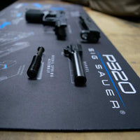 Load image into Gallery viewer, Gun Cleaning Mat - Instructional - Handguns - Made in the USA Tactical Accessories Glock