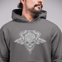 Load image into Gallery viewer, Relentless Tactical Gun Skull Sweatshirt Tactical Accessories S / Gray
