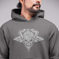 Load image into Gallery viewer, Relentless Tactical Gun Skull Sweatshirt Tactical Accessories S / Gray