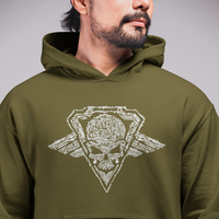 Load image into Gallery viewer, Relentless Tactical Gun Skull Sweatshirt Tactical Accessories S / Green
