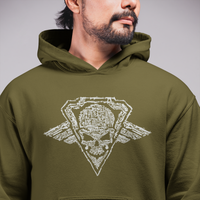 Load image into Gallery viewer, Relentless Tactical Gun Skull Sweatshirt Tactical Accessories S / Green