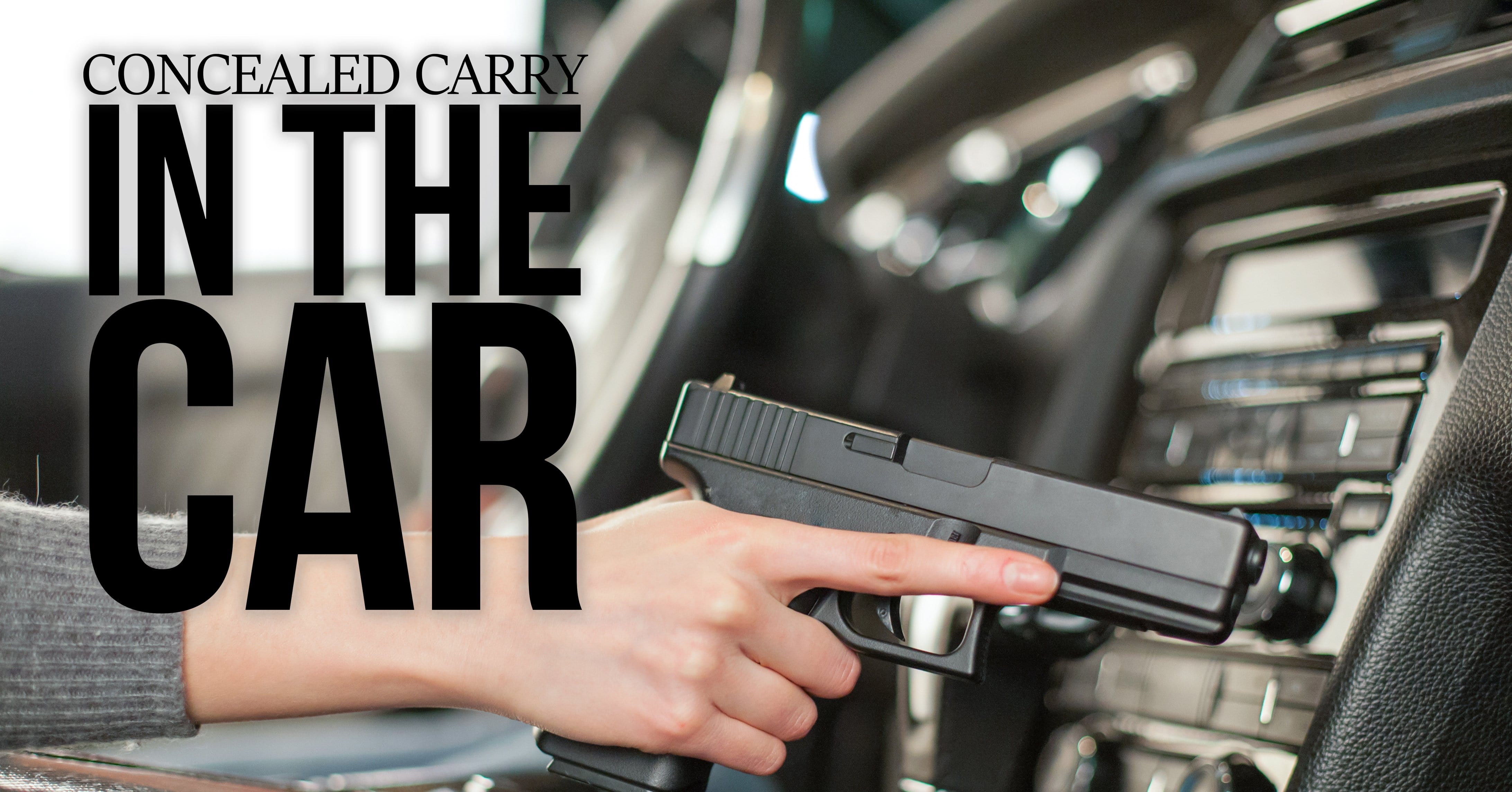 Concealed Carrying in the Car