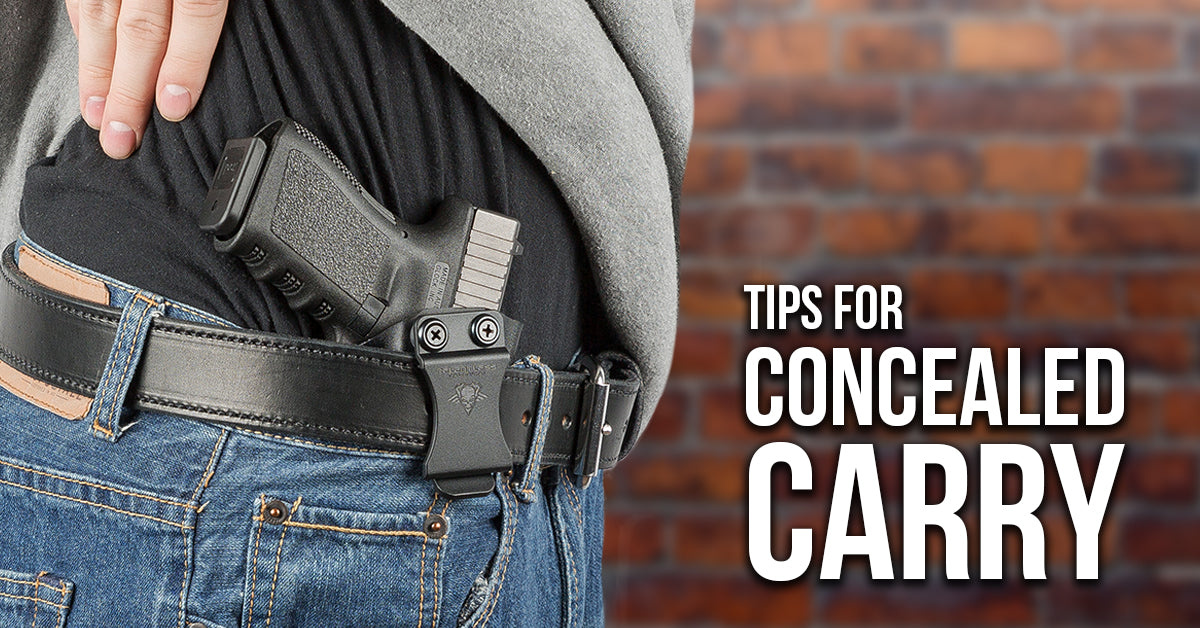 Meningsfuld hovedpine Sæt tøj væk Tips For Concealed Carry – Relentless Tactical