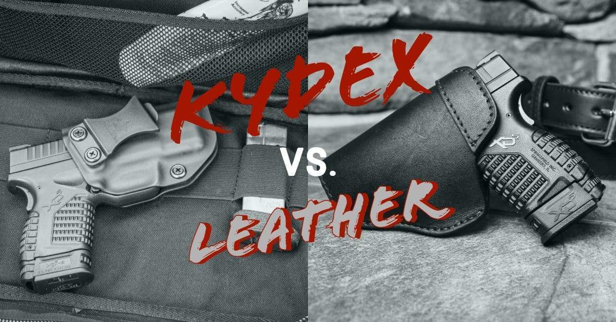 Leather vs. Kydex Holsters for Concealed Carry – Relentless Tactical