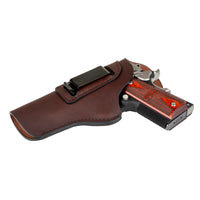 Load image into Gallery viewer, The Defender Leather IWB Holster - Fits All 1911 Style Handguns - Lifetime Warranty - Made in USA
