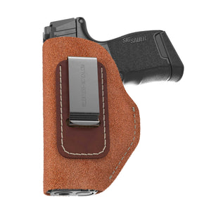 The Ultimate Suede IWB Holster | Fits Glock 42 | Sig P365 | Hellcat | Lifetime Warranty | Made in USA