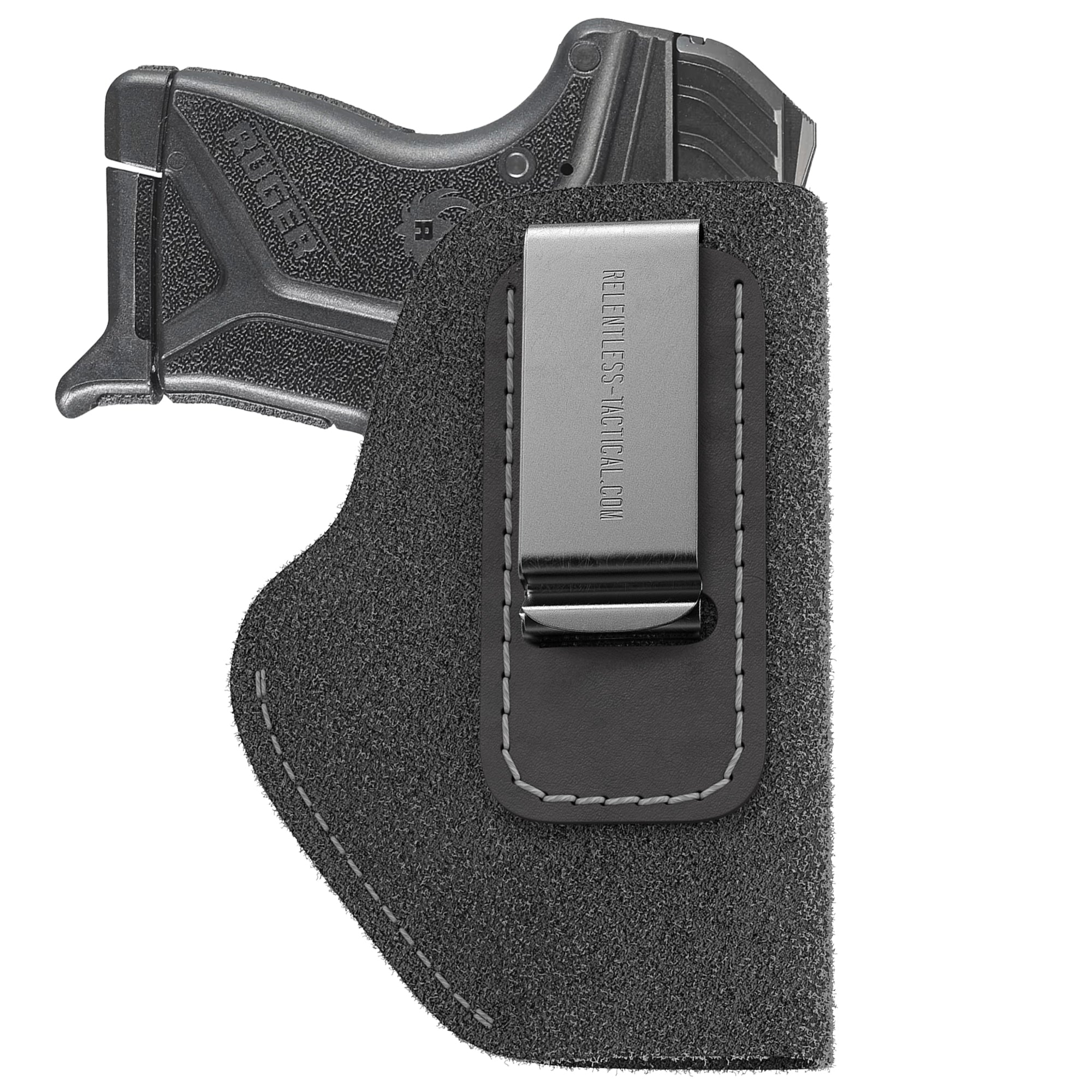 Maxx Carry IWB Gun Holster - Soft Leatherette Inside Waistband Holster For Ruger LCP, Bodyguard 380 & More