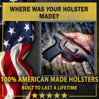 Load image into Gallery viewer, The Defender Leather IWB Holster - Fits All 1911 Style Handguns - Lifetime Warranty - Made in USA
