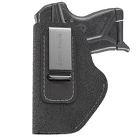 Load image into Gallery viewer, The Ultimate Suede Leather IWB Holster - Fits Ruger LCP, LCP2, Sig P238, P290, S&amp;W Bodyguard .380 and Most .380&#39;s  - Lifetime Warranty - Made in USA
