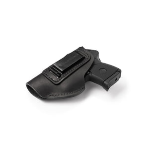 The Defender Leather IWB Holster - Fits Ruger LCP, LCP2, Sig P238, P290, S&W Bodyguard .380 and Most .380's - Lifetime Warranty - Made in USA