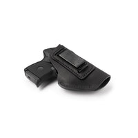 Load image into Gallery viewer, The Defender Leather IWB Holster - Fits Ruger LCP, LCP2, Sig P238, P290, S&amp;W Bodyguard .380 and Most .380&#39;s - Lifetime Warranty - Made in USA
