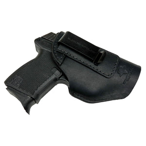 The Defender Leather IWB Holster - Fits Ruger LCP, LCP2, Sig P238, P290, S&W Bodyguard .380 and Most .380's - Lifetime Warranty - Made in USA