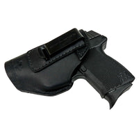 Load image into Gallery viewer, The Defender Leather IWB Holster | Fits Glock 42 | P365 | Hellcat | Lifetime Warranty | Made in USA
