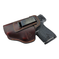 Load image into Gallery viewer, Clearance!!! The Defender Leather IWB Holster - S&amp;W Shield/Glock/XD Handguns - Made in USA
