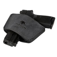 Load image into Gallery viewer, Clearance!!! Dual Threat IWB / OWB Universal Belt Slide Holster | Made in USA | Ambidextrous Leather Holster
