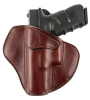 Load image into Gallery viewer, Clearance!!!  Relentless Tactical Ultimate Leather Holster 2 Slot OWB | Made in USA | For GLOCK 17 19 22 26 32 33 / S&amp;W M&amp;P Shield / Springfield XD &amp; XDS / Plus All Similar Sized Handguns
