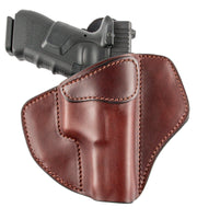 Load image into Gallery viewer, Ultimate Leather Holster 2 Slot OWB | Made in USA | Lifetime Warranty | For GLOCK 17 19 22 26 32 33 / S&amp;W M&amp;P Shield / Springfield XD &amp; XDS / Plus All Similar Sized Handguns
