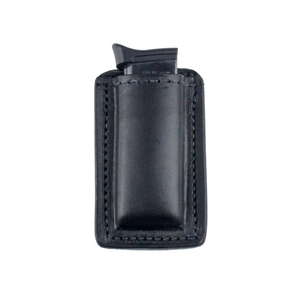 Clearance!!! Leather Magazine Holder | Made In USA | Fits virtually any 9mm, .40, .45 or .380 Pistol Mag | Single or Double Stack | IWB or OWB