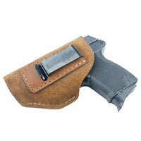 Load image into Gallery viewer, Clearance!!! The Ultimate Suede IWB Holster | Fits Glock 42 | Sig P365 | Hellcat | Made in USA
