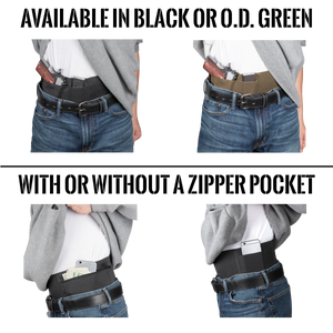Relentless Tactical Holsters Hidden Agenda Belly Band Concealed Carry Holster - Fits All Handguns