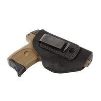 Load image into Gallery viewer, Relentless Tactical Holsters The Ultimate Suede Leather IWB Holster - LC9/Kahr CM9 - Lifetime Warranty - Made in USA Inside the Waistband - Right Handed
