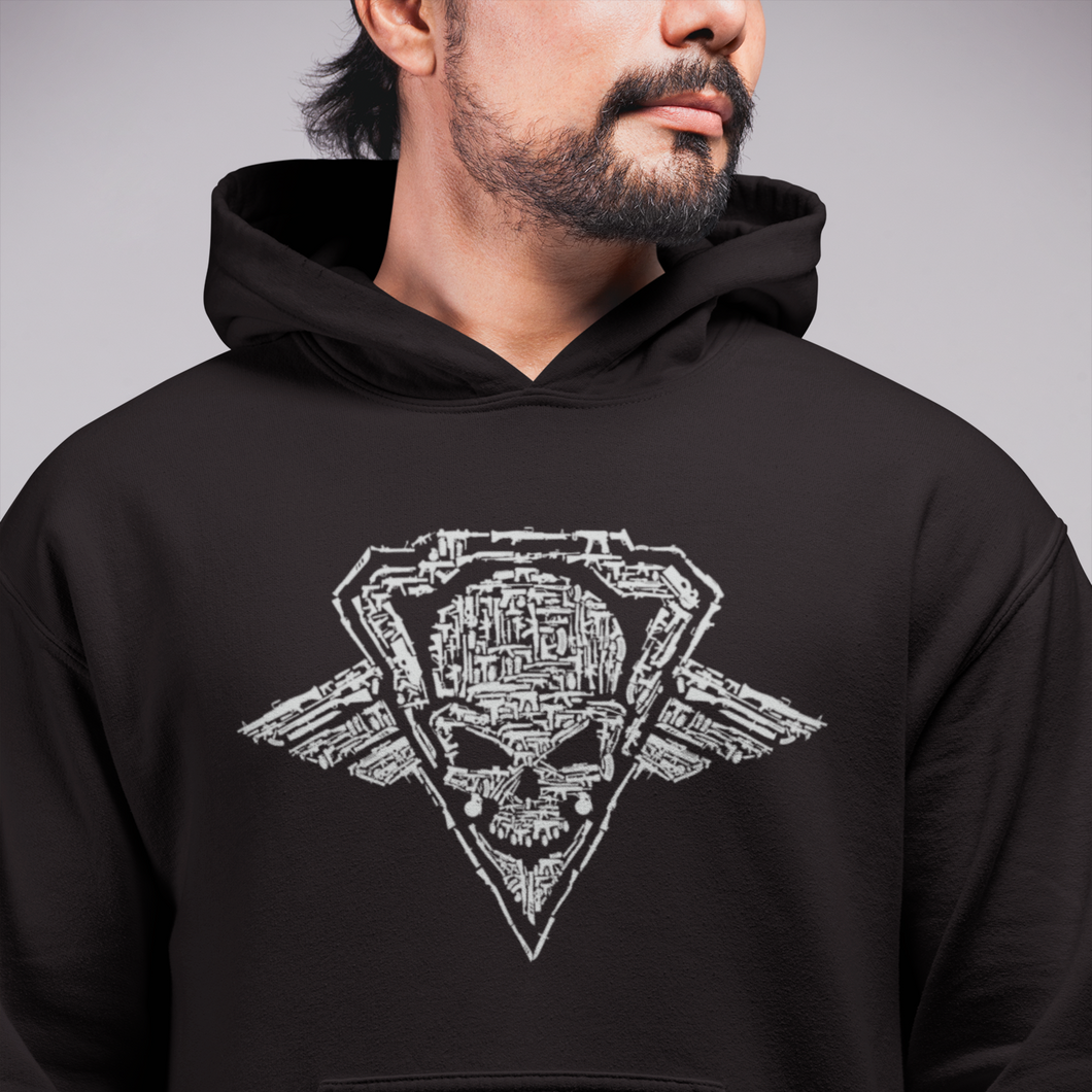 Relentless Tactical Gun Skull Sweatshirt Tactical Accessories S / Black