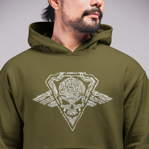 Relentless Tactical Gun Skull Sweatshirt Tactical Accessories S / Green